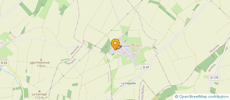 localisation de l'entreprise MONSIEUR SEBASTIEN MARCELLE  HARPONVILLE