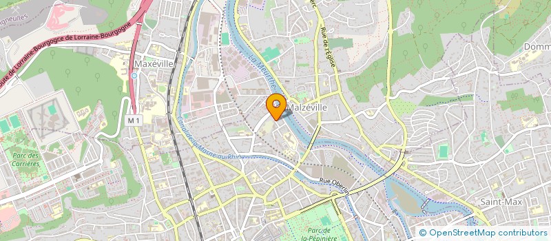 localisation de l'entreprise MONSIEUR SEBASTIEN MARCHAL  NANCY