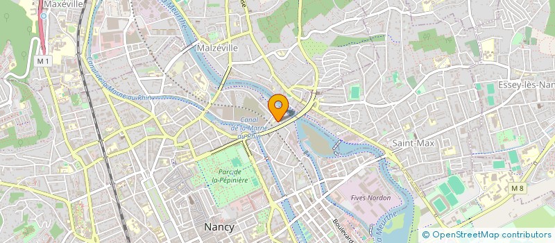 localisation de l'entreprise MONSIEUR SEBASTIEN MARCHAL  NANCY