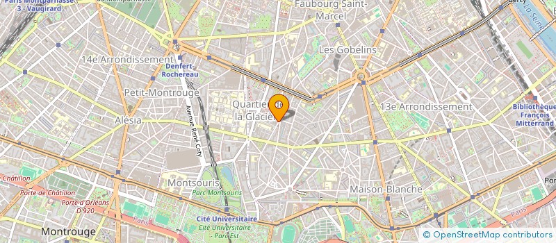 localisation de l'entreprise MONSIEUR SEBASTIEN MARCHAL  PARIS