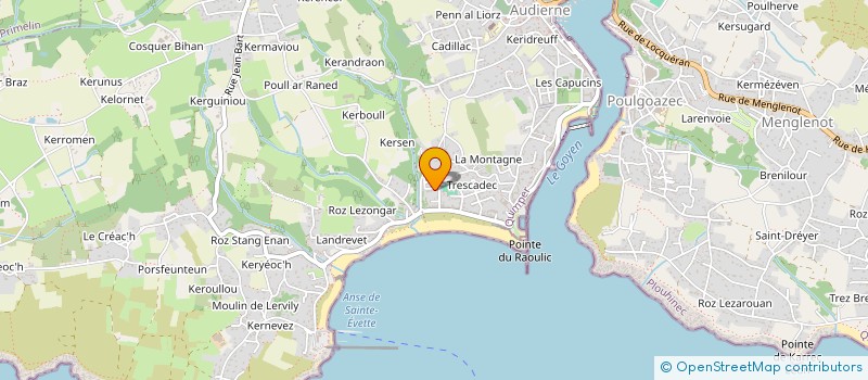 localisation de l'entreprise MONSIEUR SEBASTIEN MARCHALOT à AUDIERNE