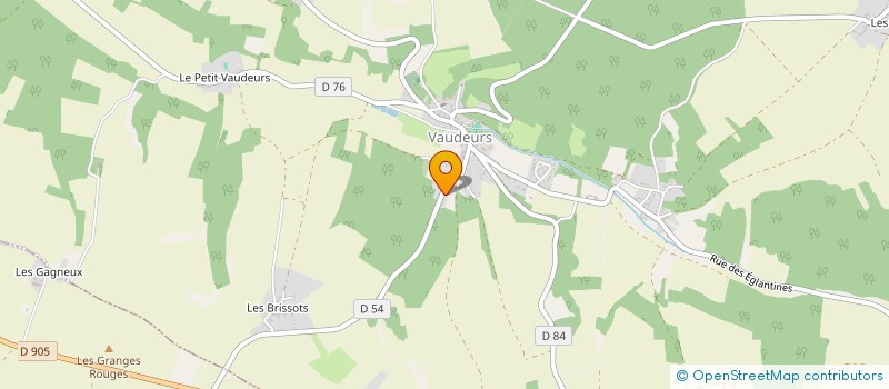 localisation de l'entreprise MONSIEUR SEBASTIEN MARCHAND  VAUDEURS