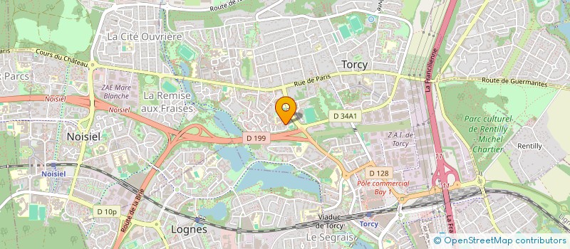localisation de l'entreprise MONSIEUR SEBASTIEN MARCHEGUET à TORCY