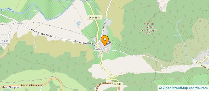 localisation de l'entreprise MONSIEUR SEBASTIEN MARECHAL  SALASC