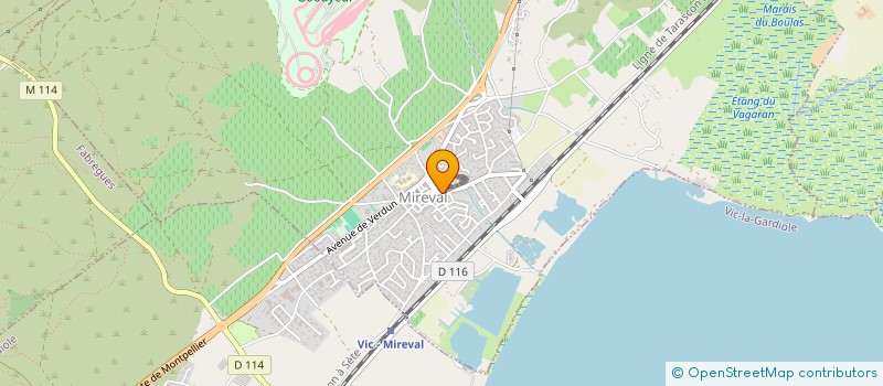 localisation de l'entreprise MONSIEUR SEBASTIEN MARGIER à MONTPELLIER