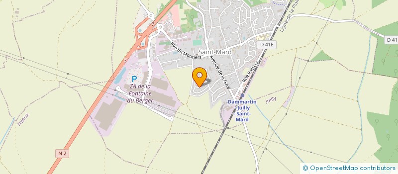 localisation de l'entreprise MONSIEUR SEBASTIEN MARIA  SAINT-MARD