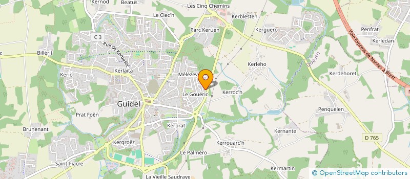 localisation de l'entreprise MONSIEUR SEBASTIEN MARIAT  GUIDEL