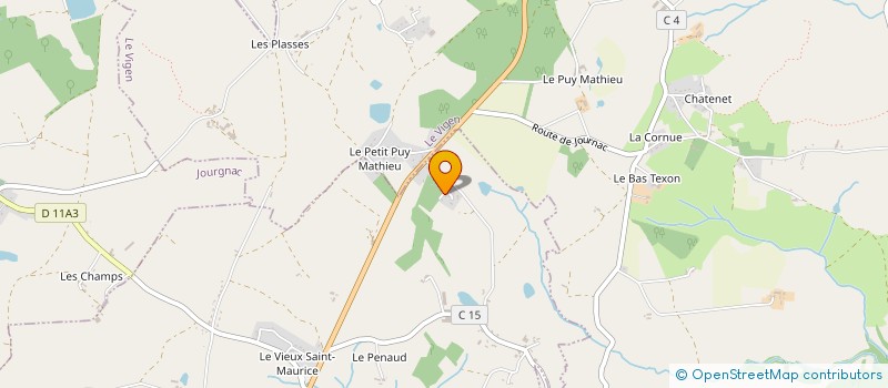localisation de l'entreprise MONSIEUR SEBASTIEN MARIAUD à SAINT-MAURICE-LES-BROUSSES
