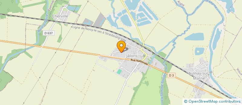 localisation de l'entreprise MONSIEUR SEBASTIEN MARIN  JALONS