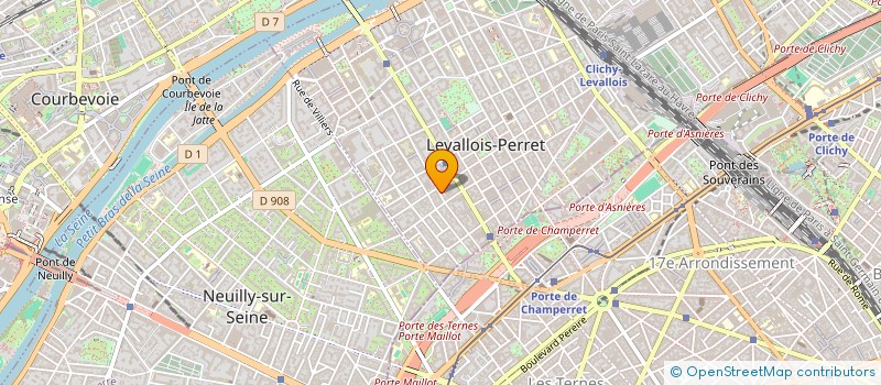 localisation de l'entreprise MONSIEUR SEBASTIEN MARION à LEVALLOIS-PERRET