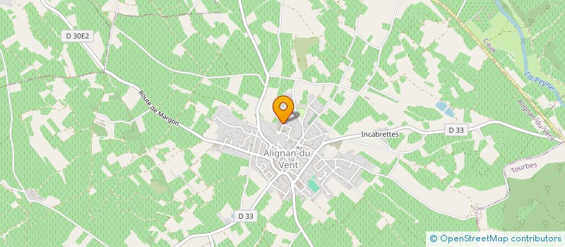 localisation de l'entreprise MONSIEUR SEBASTIEN MARION  ALIGNAN-DU-VENT