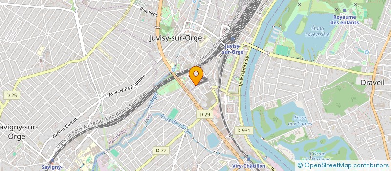 localisation de l'entreprise MONSIEUR SEBASTIEN MARKHAM à JUVISY-SUR-ORGE
