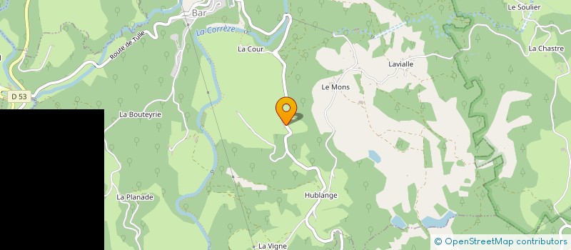 localisation de l'entreprise MONSIEUR SEBASTIEN MARLIAC  BAR