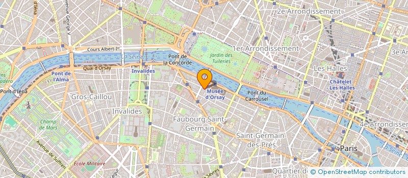 localisation de l'entreprise MONSIEUR SEBASTIEN MAROTTE  PARIS