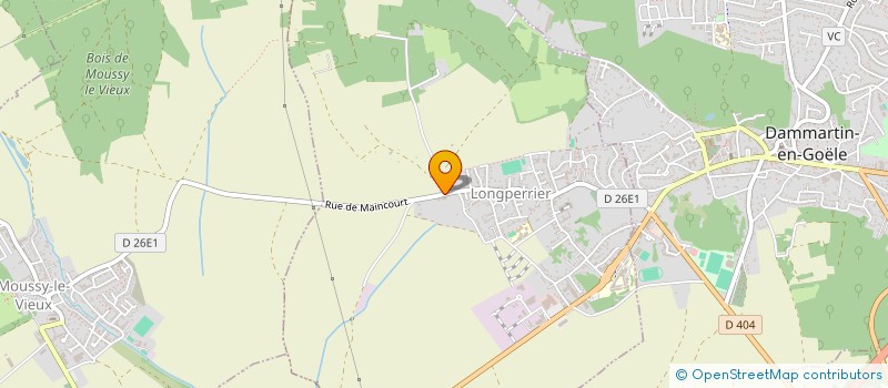 localisation de l'entreprise MONSIEUR SEBASTIEN MARQUES  LONGPERRIER