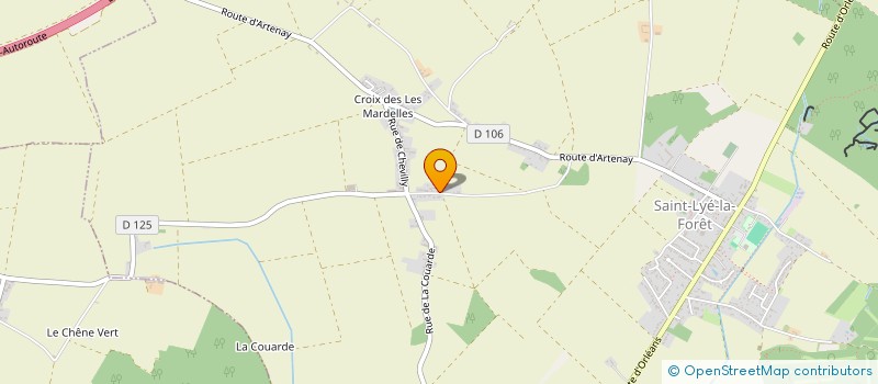 localisation de l'entreprise MONSIEUR SEBASTIEN MARTEAU à SAINT-LYE-LA-FORET