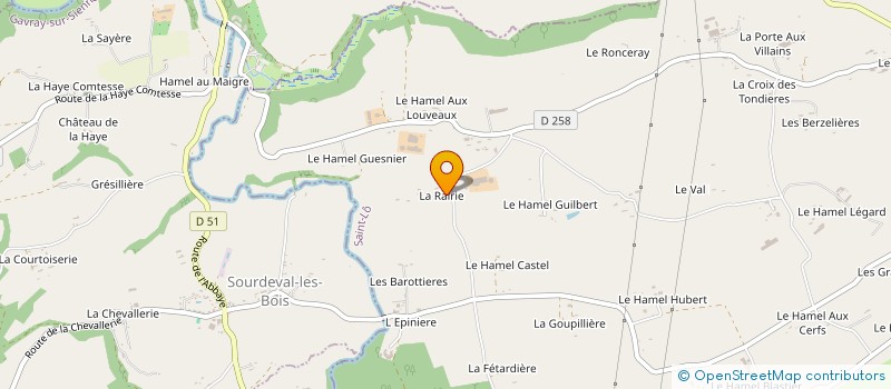 localisation de l'entreprise MONSIEUR SEBASTIEN MARTIN à MONTABOT