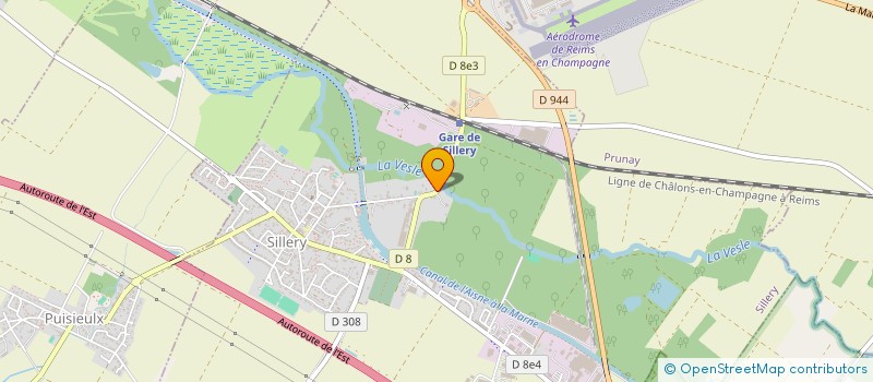 localisation de l'entreprise MONSIEUR SEBASTIEN MARTIN  RILLY-LA-MONTAGNE