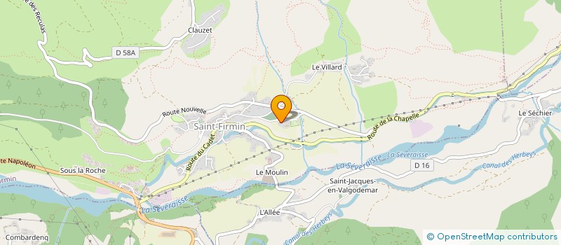 localisation de l'entreprise MONSIEUR SEBASTIEN MARTIN à SAINT-FIRMIN