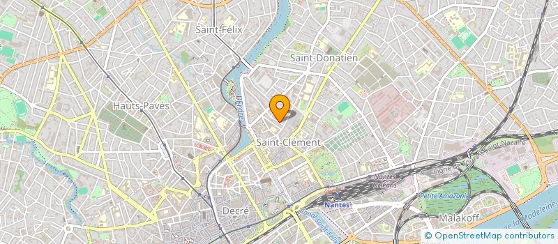 localisation de l'entreprise MONSIEUR SEBASTIEN MARTIN à NANTES