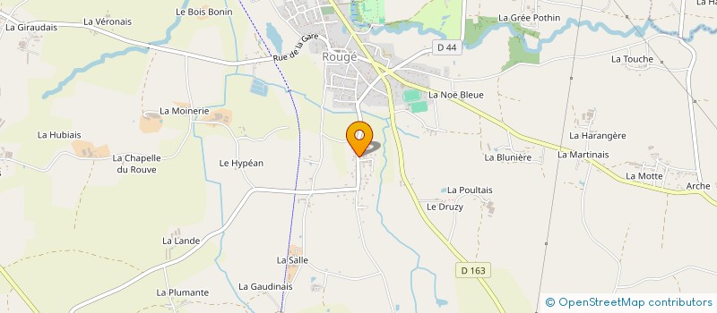 localisation de l'entreprise MONSIEUR SEBASTIEN MARTIN  ROUGE