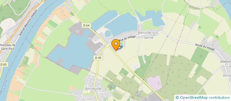 localisation de l'entreprise MONSIEUR SEBASTIEN MARTIN  BERVILLE-SUR-SEINE