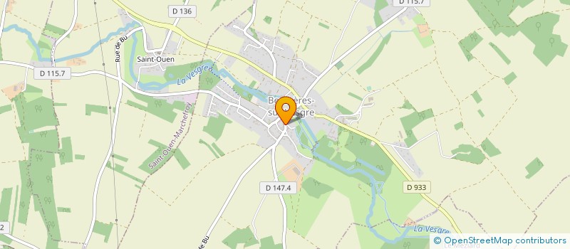 localisation de l'entreprise MONSIEUR SEBASTIEN MARTINEZ à BERCHERES-SUR-VESGRE