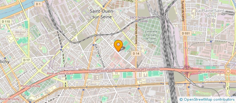 localisation de l'entreprise MONSIEUR SEBASTIEN MARTINEZ à SAINT-OUEN-SUR-SEINE