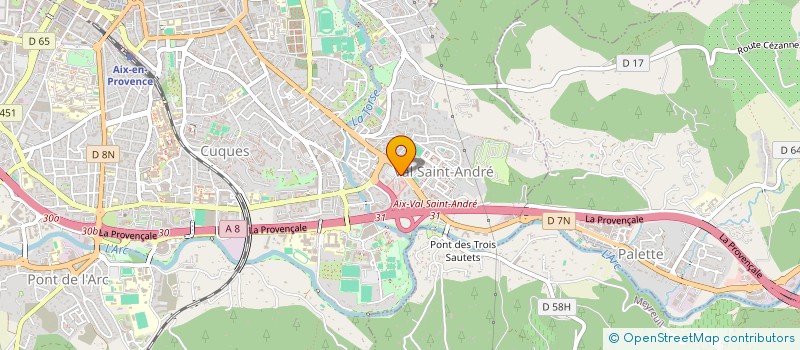 localisation de l'entreprise MONSIEUR SEBASTIEN MARTINEZ à AIX-EN-PROVENCE