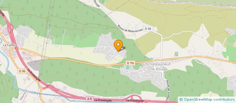 localisation de l'entreprise MONSIEUR SEBASTIEN MARTINOT  CHATEAUNEUF-LE-ROUGE