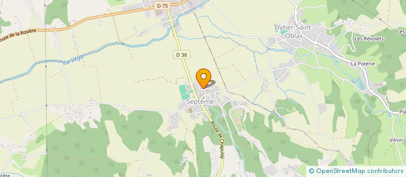 localisation de l'entreprise MONSIEUR SEBASTIEN MARTY  SEPTEME