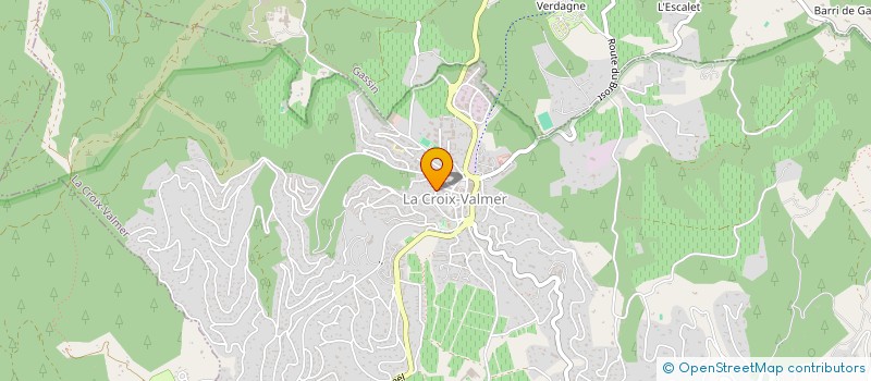 localisation de l'entreprise MONSIEUR SEBASTIEN MARY à LA CROIX-VALMER