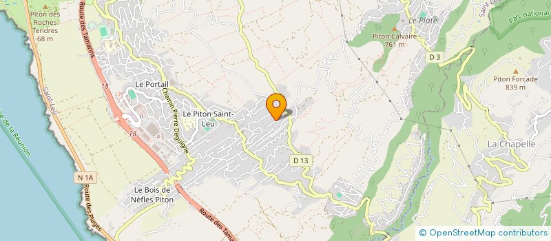 localisation de l'entreprise MONSIEUR SEBASTIEN MASSABO  SAINT-LEU