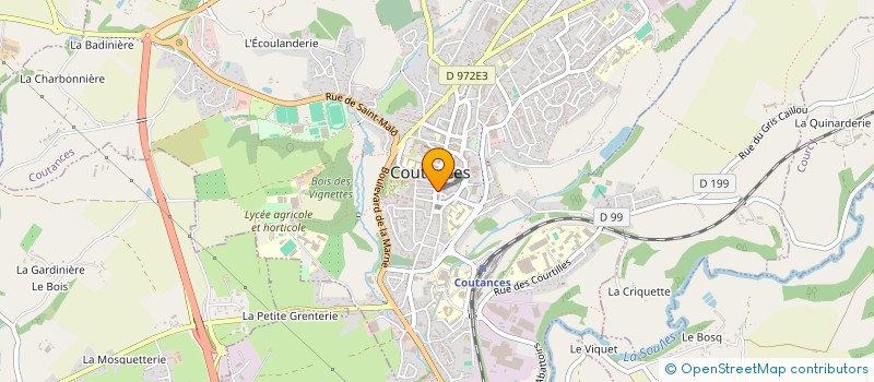 localisation de l'entreprise MONSIEUR SEBASTIEN MASSERON à COUTANCES