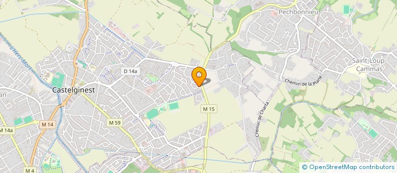 localisation de l'entreprise MONSIEUR SEBASTIEN MASSIRE  CASTELGINEST