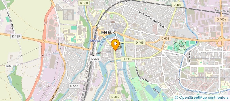 localisation de l'entreprise MONSIEUR SEBASTIEN MASSON à MEAUX