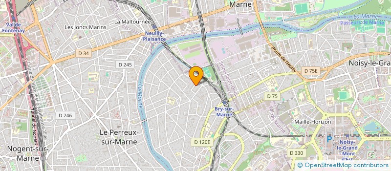 localisation de l'entreprise MONSIEUR SEBASTIEN MASSON à BRY-SUR-MARNE