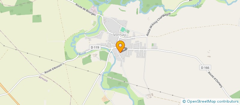 localisation de l'entreprise MONSIEUR SEBASTIEN MASSON  VORNAY