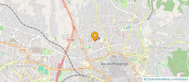 localisation de l'entreprise MONSIEUR SEBASTIEN MASSOT à AIX-EN-PROVENCE
