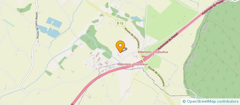 localisation de l'entreprise MONSIEUR SEBASTIEN MASSOUTIE  COUFOULEUX