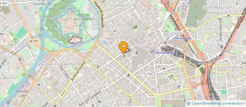 localisation de l'entreprise MONSIEUR SEBASTIEN MATHIS ATLANI  LILLE