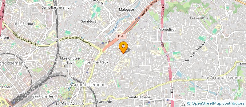 localisation de l'entreprise MONSIEUR SEBASTIEN MATTEI à MARSEILLE 12EME