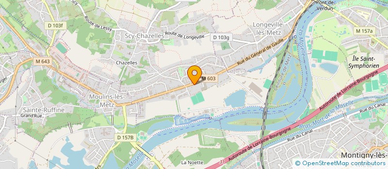 localisation de l'entreprise MONSIEUR SEBASTIEN MATTERA à MOULINS-LES-METZ