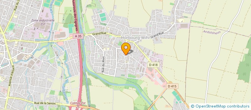 localisation de l'entreprise MONSIEUR SEBASTIEN MATTERN  HORBOURG-WIHR