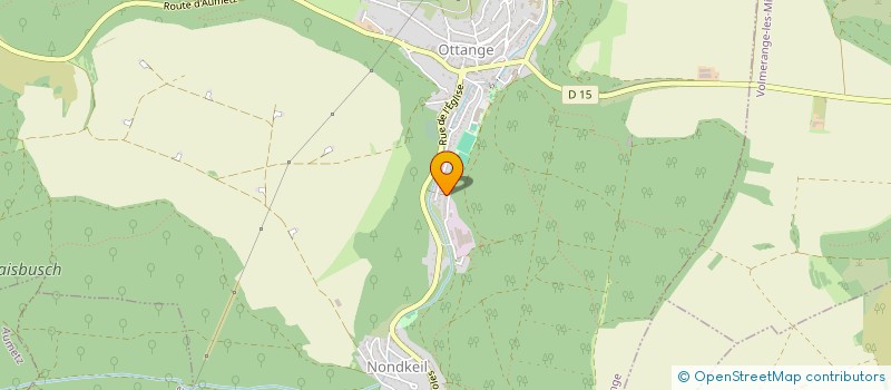 localisation de l'entreprise MONSIEUR SEBASTIEN MATZ  OTTANGE