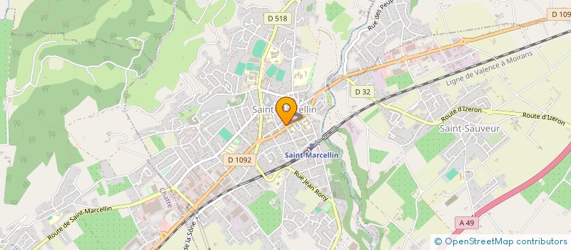 localisation de l'entreprise MONSIEUR SEBASTIEN MAUCARRE à SAINT-MARCELLIN