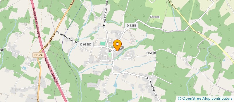 localisation de l'entreprise MONSIEUR SEBASTIEN MAUERHAN  CUDOS