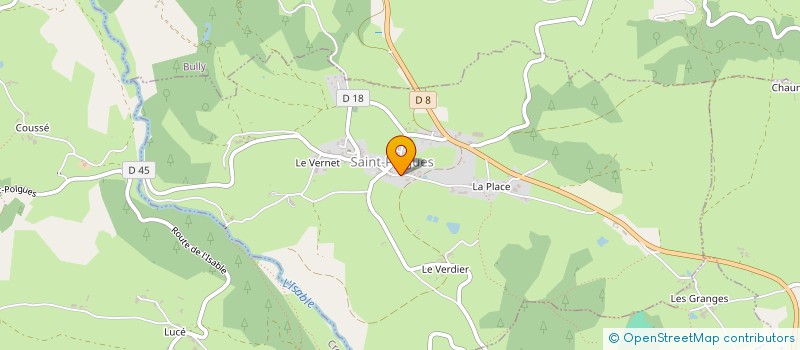 localisation de l'entreprise MONSIEUR SEBASTIEN MAUGIER à SAINT-POLGUES