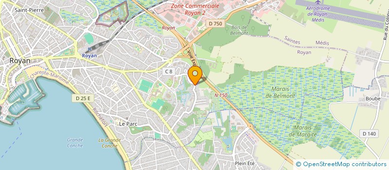 localisation de l'entreprise MONSIEUR SEBASTIEN MAULEON  ROYAN