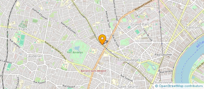 localisation de l'entreprise MONSIEUR SEBASTIEN MAUPU  LE BOUSCAT